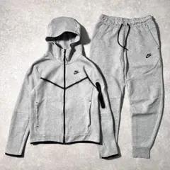 NIKE ナイキ テックフリース セットアップ グレー 上下S