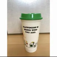 スタバ　スヌーピー リユーザブルカップ　2022 緑　兄弟　⑥