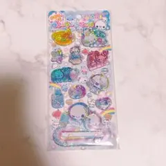 新品 ぷくぷくあわわちゃん ウォーターインシール☆カミオジャパン 平成ファンシー