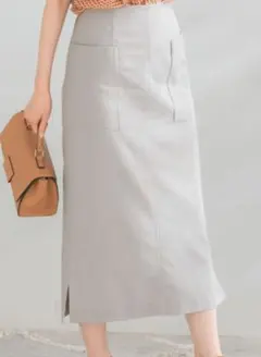 URBAN RESEARCH ROSSO リネンストレッチタイトスカートのサムネイル