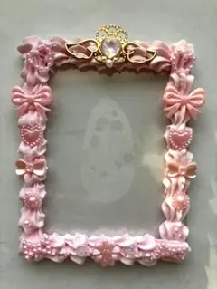 ホイップデコ 推し活 オタ活 推し事 硬質カードケース スリーブ ピンク 赤系統