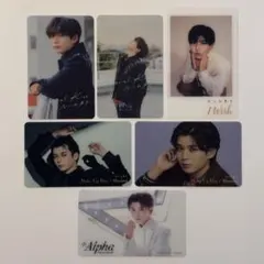 なにわ男子 長尾謙杜 先着購入特典 クリアカード 6種セット