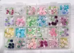 ネイルデコパーツ 24種類 バラ 花 ③