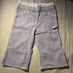 MIKI HOUSE ハーフパンツ 120cm デニムカラー