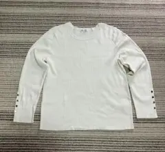 ニットカットソー　長袖　3XL ＧUのサムネイル