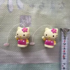 サンリオ プレミアム マスコット ハローキティ ミニ フィギュア ２点セット