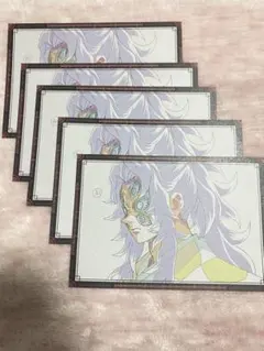 【５点セット】鬼滅の刃　ダイニング　おすそ分けポストカード　黒死牟