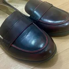 美品・NATURALIZER ナチュラライザー ローファー　ワイン 24.5cm