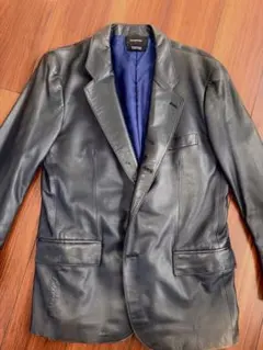 BURBERRY BLACK LABEL レザージャケット 黒