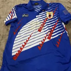 ⚡️アシックス製⚡️ 日本代表　ドーハモデル　三浦知良ネーム付き 三浦知良 カズ ドーハ 日本代表 サイン ユニフォーム - メルカリ