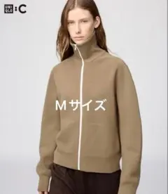 UNIQLOミラノリブフルジップカーディガン　Mサイズ