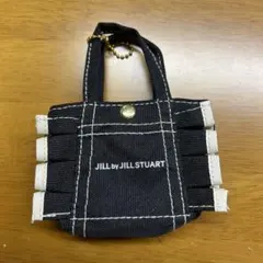 ジルスチュアート　フリルトートバッグキーホルダー　ガチャガチャ