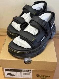 Dr. Martens Forster ブラック サンダル 23㎝から23.5㎝ - メルカリ