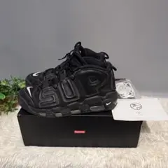 supremeコラボのエアーモアアップテンポ 国内5月1日発売予定】 シュプリーム × ナイキ エア モア アップテンポ