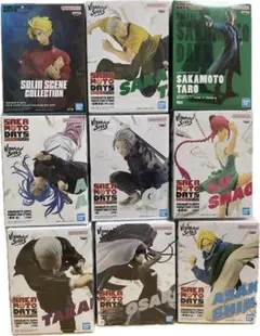 【新品未開封品】SAKAMOTO DAYSフィギュア 9体セット まとめ売り