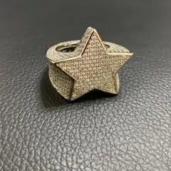 lex着用！！18k gp スターリング シルバー 21号 US10 アバランチ