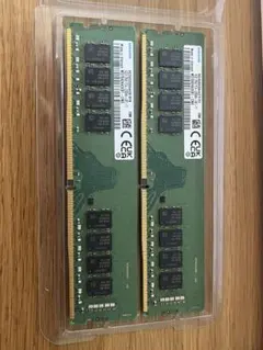 デスクトップPC用SAMSUNGPC4-3200AA32GB(16GB×2枚) デスクトップPC用SAMSUNGPC4-3200AA32GB( 16GB×2枚) - メルカリ