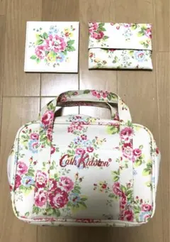 Cath Kidston　キャスキッドソン　ポーチ【ミラー＋ティッシュケース】
