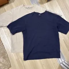 ユニクロエアリズムオーバーサイズコットンTシャツ Lサイズセット