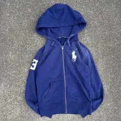 POLO RALPH LAUREN ジップアップパーカー ビッグポニー Y2K Polo Ralph Lauren ビッグポニージップアップパーカー Y2K 赤 - メルカリ