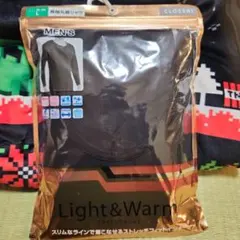 長袖　シャツ　ヒートインナー　メンズ