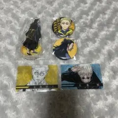 呪術廻戦0 呪術廻戦 アクスタ クリアカード 缶バッジ 夏油 七海 五条