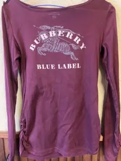 値下げ今からの時期に❗️BURBERRY BLUE LABEL 長袖Tシャツ 38