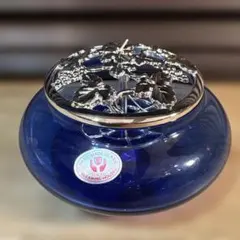 【箱付き、未使用品】グリーミングハウス　ローズボール&ポットポリー　ブルー