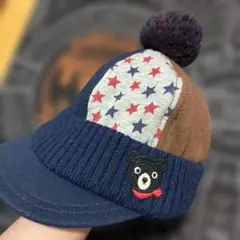 ミキハウス　ダブルビー　帽子　キャスケット　S