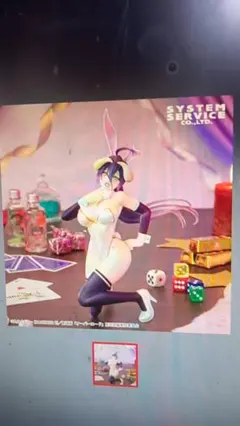 オーバーロードOne-SeventhCaratフィギュアアルベドバニー×2