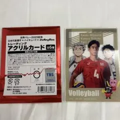 宮浦健人 ハイキュー 梟谷 トレーディングアクリルカード
