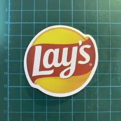 防水ステッカー　lay's ブランドロゴ　まとめ買いで割引‪中