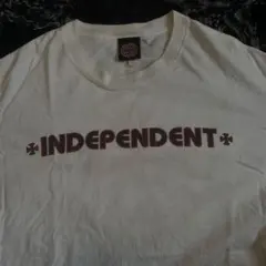 INDEPENDENT Tシャツ ホワイトiron cross アイアンクロスのサムネイル