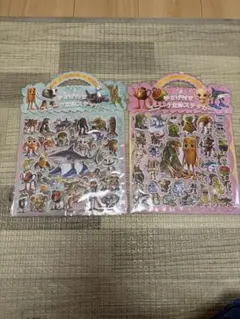 イタリアンブレインロット　手さげ付き　ユニーク立体ステッカー　2シート入り