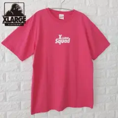 【美品】XLARGE　エクストララージ　プリントロゴ　ピンク　L　ユニセックスのサムネイル