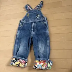 DOUBLE B デニムオーバーオール