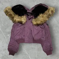 希少 moussy N-2B フライトジャケット bomber jacket 紫