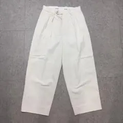 Steven Alan DUCA VISCONTI ワイドパンツ 白 S 日本製