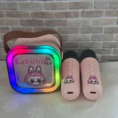 【新品！未使用】ラブブ　LABUBUワイヤレススピーカー&マイク