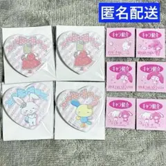 サンリオ ハート形缶バッジ