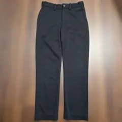 【超美品】ジャージーパンツ/フォーマル キッズ ブラック 130 UNIQLOのサムネイル
