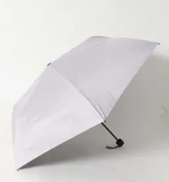 Waterfront 日傘 折りたたみ傘 　晴雨兼用　スモーキーホワイト
