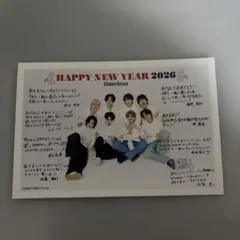 timelesz年賀状2026