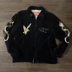 HOUSTON スカジャン ベロア Mのサムネイル