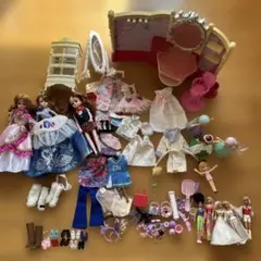 リカちゃん 人形 ドレス 小物 大量セット　レトロ