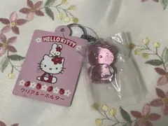 プライズ品　サンリオ　ハローキティ クリアキーホルダー　1998年