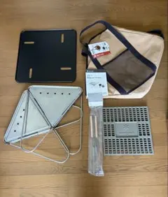 新品未使用　スノーピーク　焚き火Lスターターキットor火ばさみのサムネイル