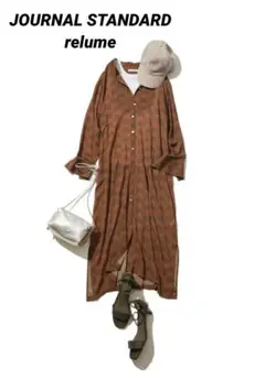 JOURNAL STANDARD relumeペイズリースタンドカラーワンピース