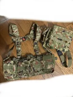 スタンダートタイプモール チェストリグ　陸自迷彩　14列 スタンダートタイプモール チェストリグ 陸自迷彩 14列 スタンダート