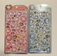 ハローキティ　ポチャッコ　うるちゅるポップシール　ベビー